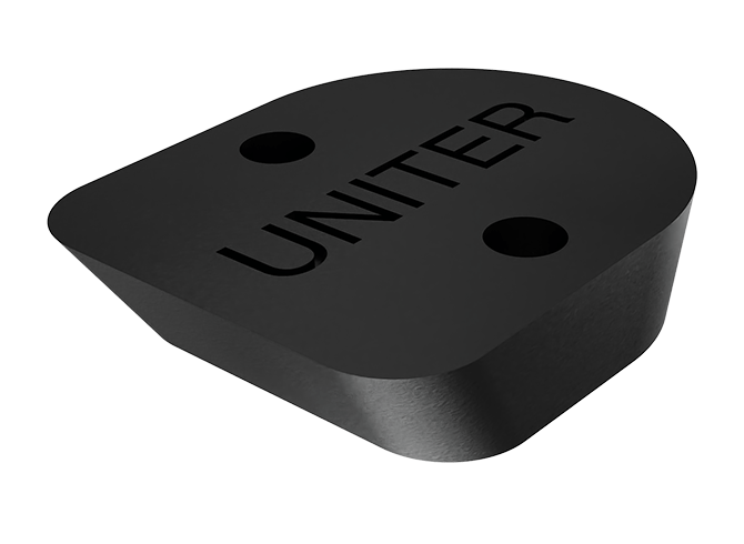 Uniter Heel Black
